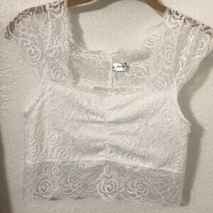 Intimately Free People lace crop top